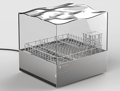 不必受限于格局!TETRA 水波美型迷你洗碗机