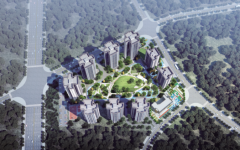 云泰第一城158米楼间距:用空间尺度重构城市居住哲学